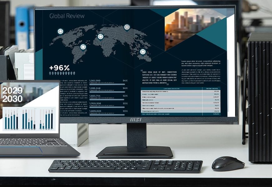 MSI PRO MP273A 27 inç 100Hz 1Ms FLAT IPS Freesync Full HD Monitör h13