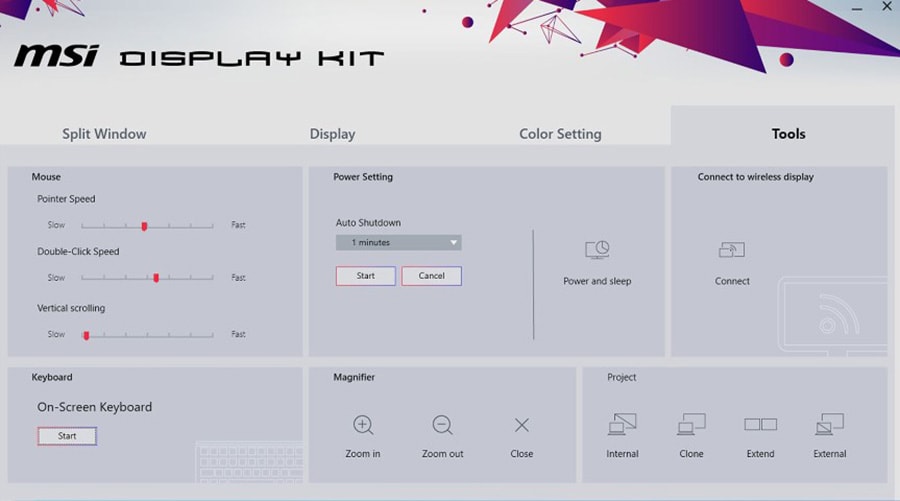MSI PRO MP243XW 23.8 inç 100Hz 1Ms FLAT IPS Adaptive Sync Full HD Monitör h17