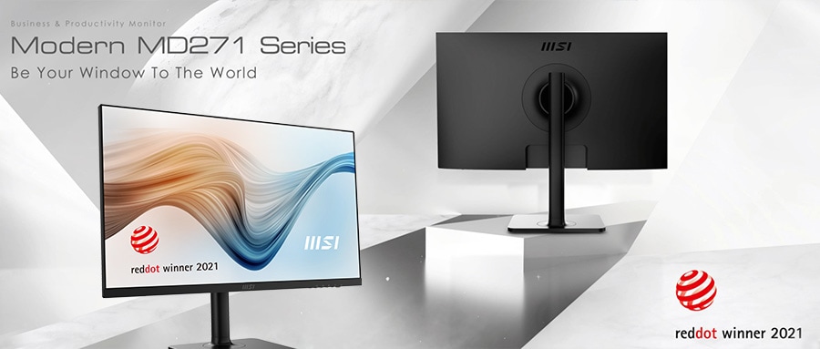 MSI MODERN MD271P 27 inç 75Hz 5Ms FLAT IPS Full HD TYPE-C Monitör H2