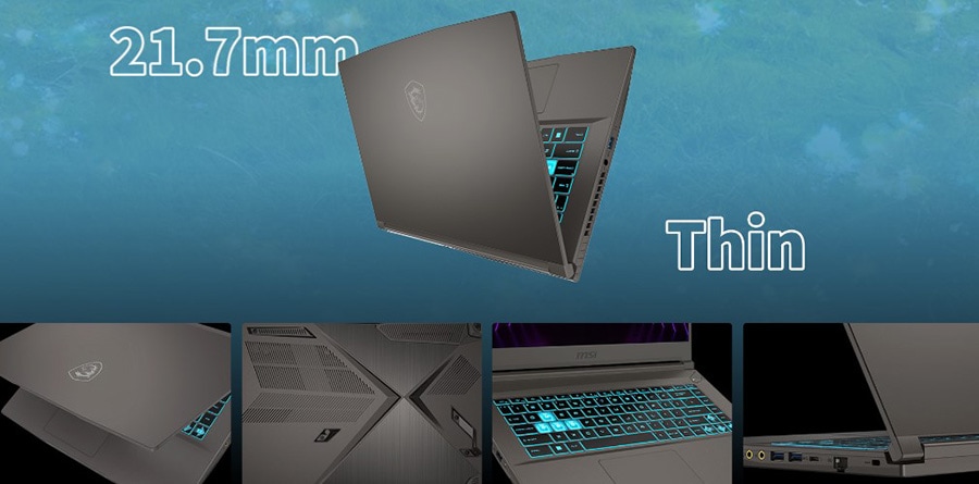 MSI THIN A15 B7VF-075XTR AMD Ryzen 7-7735HS 16GB DDR5 512GB SSD RTX4060 8GB 15.6 inç Full HD 144Hz Freedos Gaming Laptop h3
