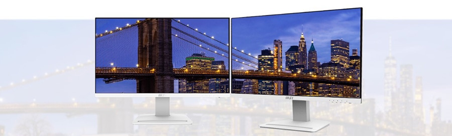 MSI PRO MP243XW 23.8 inç 100Hz 1Ms FLAT IPS Adaptive Sync Full HD Monitör h6