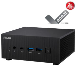Yüksek performanslı Asus mini bilgisayar, çoklu bağlantı seçenekleri ve şık tasarımıyla ofis ve ev kullanımına uygun uyumlu masaüstü bilgisayar.