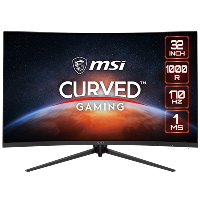 MSI G321CQP E2 31.5 inç 170Hz 1ms WQHD FreeSync Premium VA Kavisli Gaming Monitör h1