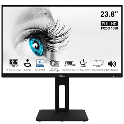MSI PRO MP242AP 23.8 inç 100Hz 1Ms FLAT IPS Adaptive Sync Full HD Monitör H1