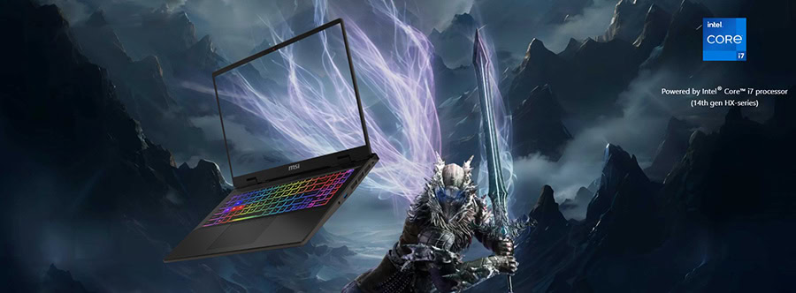 MSI SWORD 16 HX B14VGKG-062XTR Intel Core i7-14700HX 32GB DDR5 1TB SSD RTX4070 8GB 16 inç Full HD+ 144Hz Freedos Gaming Laptop h2