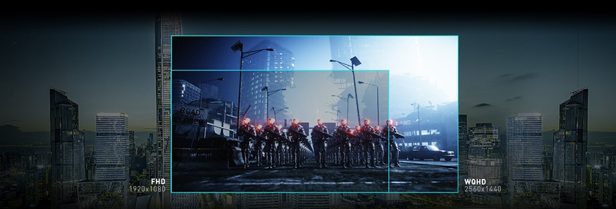 MSI G274QPX 27 inç 240Hz 1Ms FLAT RAPID IPS G-SYNC WQHD Gaming Monitör h5