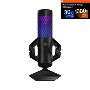 Asus Rog Carnyx Aura Rgb Condenser Siyah Gaming Mikrofon 1