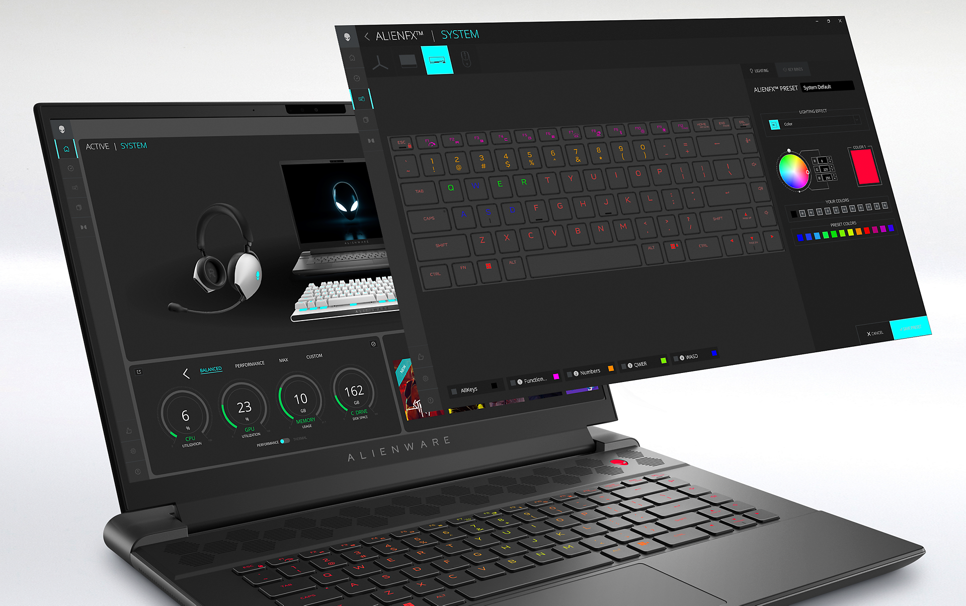 Dell Alienware M16 R1 Awm16amdr9hx80wh Amd Ryzen 9 7845hx 32gb Ddr5 1tb Ssd Rtx4080 12gb 16 Inc 240hz Qhd Windows 11 Home Gaming Laptop Yh12