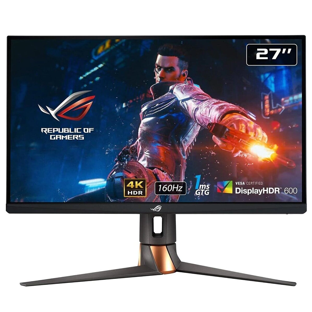 Asus Rog Swift Pg27uqr 27 Inc 160hz 1ms Uhd Freesync Premium Pro Fast Ips Gaming Monitor