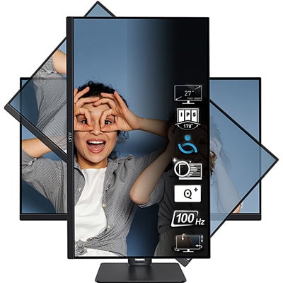 MSI PRO MP275P 27 inç 100Hz 1Ms FLAT IPS Adaptive Sync Full HD Monitör h1
