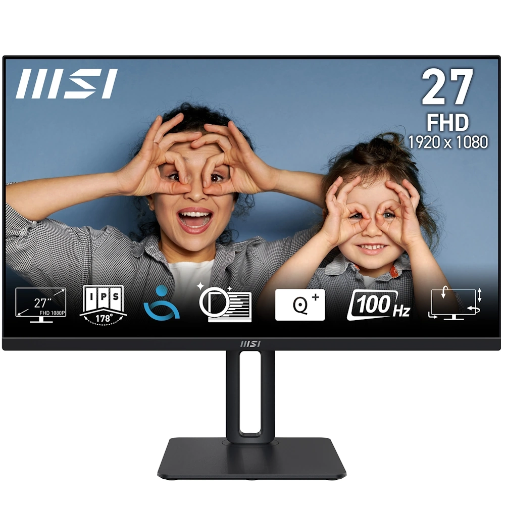 Msi Pro Mp275p 27 Inc 100hz 1ms Flat Ips Adaptive Sync Full Hd Monitor