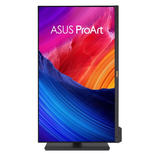 Yüksek çözünürlüklü ASUS ProArt 4K monitör, renk doğruluğu ve profesyonel grafik tasarım için ideal, şık tasarımlı ve geniş ekranlı içerik üretim monitörü.
