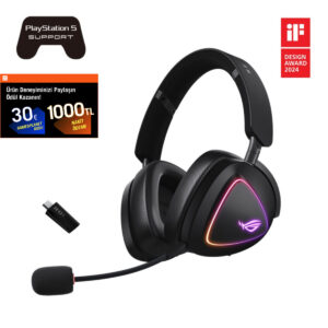 Asus Rog Delta Ii Siyah Kablosuz Gaming Kulaklık 1