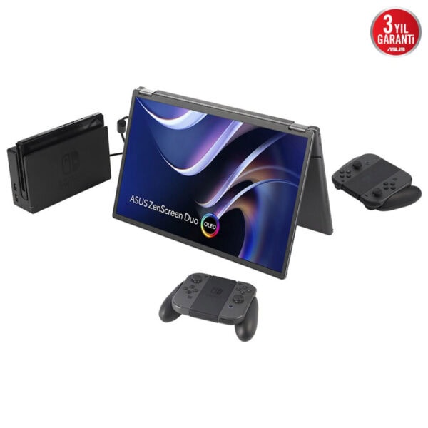 Asus Zenscreen Duo Oled Mq149cd 14 Inç 60hz 1ms Wuxga Taşınabilir Monitör 8