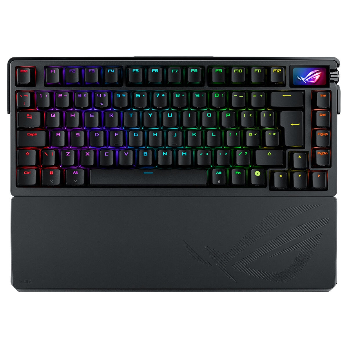 ASUS ROG Azoth Extreme NX Switch RGB Kablosuz Mekanik Gaming Klavye, RGB aydınlatmalı, kablosuz ve mekanik tuşlara sahip yüksek performanslı oyun klavyesi. RGB ışıklandırma ve ergonomik tasarımıyla oy.