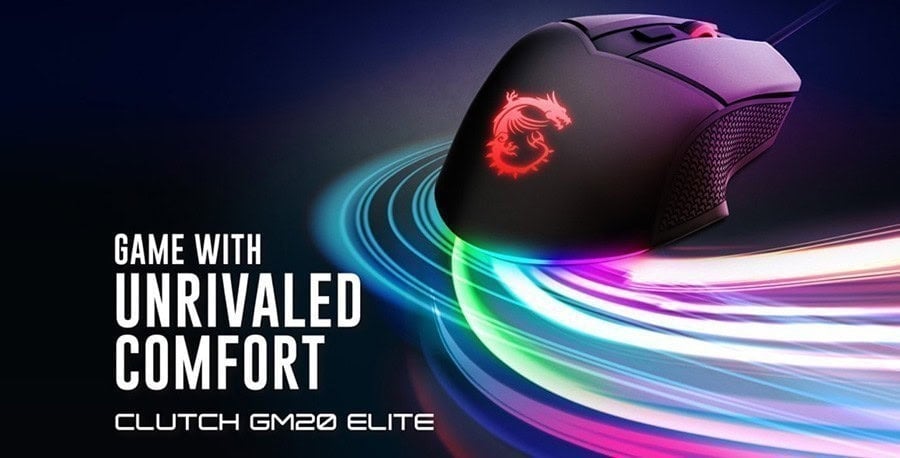 MSI Clutch GM20 Elite Mouse a1