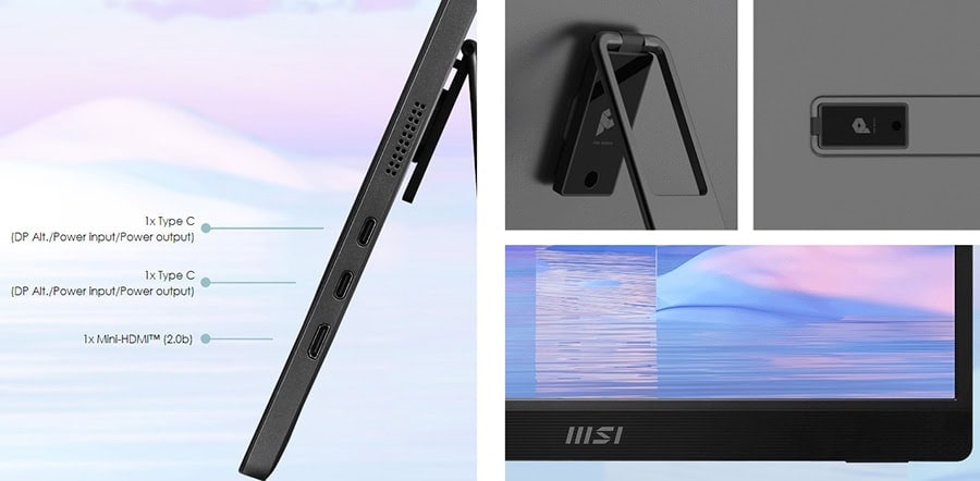 MSI Pro MP161 E2U Monitör h31