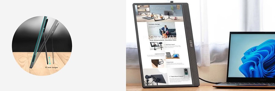 MSI Pro MP161 E2U Monitör h9