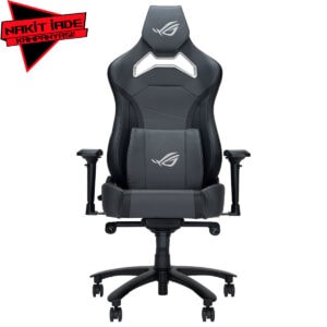 ASUS ROG Chariot X Core SL301CW gri oyuncu koltuğu, ergonomik tasarımı ve konforlu yapısıyla uzun oyun seansları için ideal. Yüksek kaliteli malzemeleri ve dayanıklı yapısıyla performans ve şıklık sun.