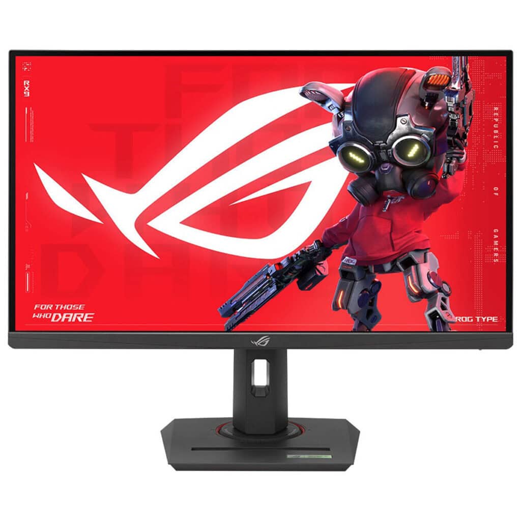 Yüksek performanslı oyun monitörü, RGB aydınlatmalı robot karakter ve geniş ekran tasarımıyla oyunculara üstün oyun deneyimi sunuyor.