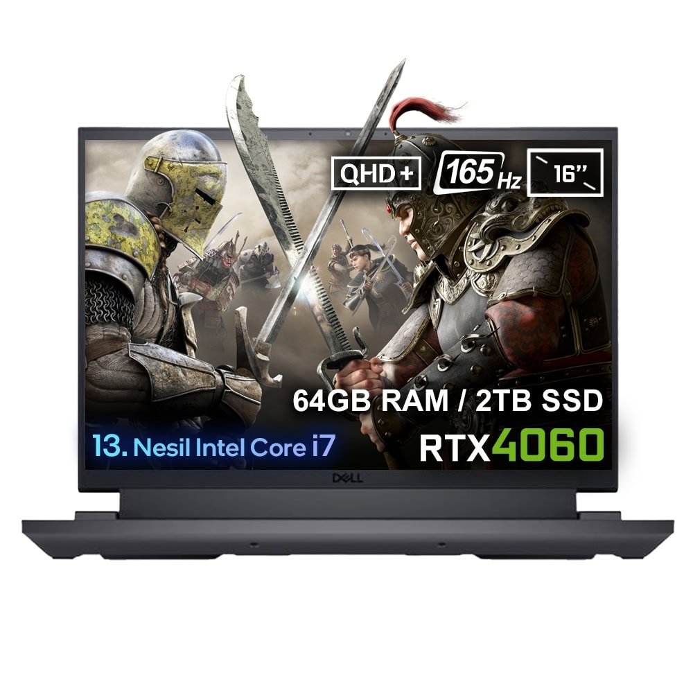 Dell Gaming G16 7630 G167630005uv9 Intel Core I7 13650hx 64gb Ddr5 2tb Ssd Rtx4060 8gb 16 Inc 165hz Qhd Ubuntu Gaming Laptop 1