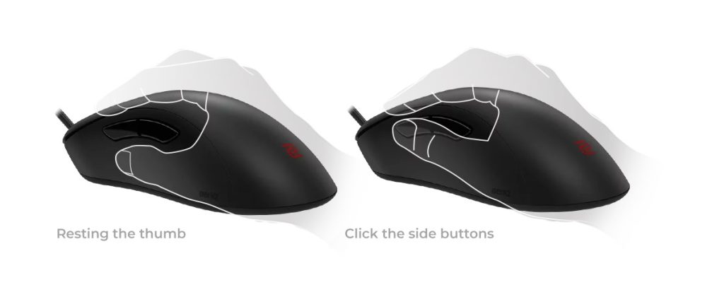 Zowie Ec1 C Kablolu Espor Gaming Mouse H5