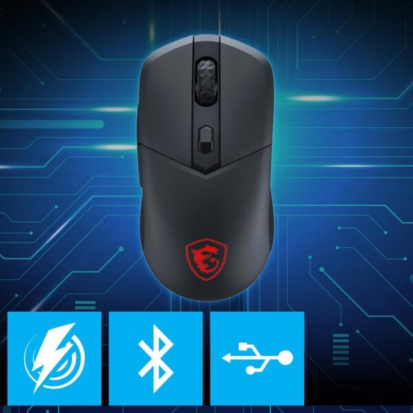 MSI VERSA 300 W Gaming Mouse h6