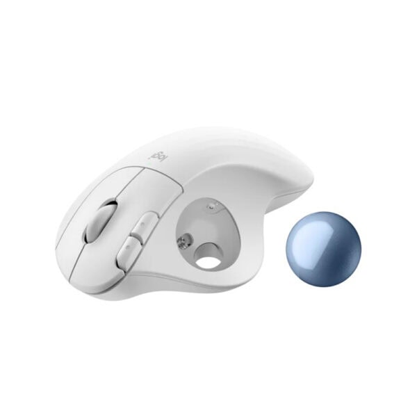 Logitech Ergo M575s Kablosuz Konforlu Trackball Mouse Beyaz 910 007030 5