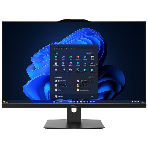 Msi Modern Am272p 1m 845eu Intel Core 7 150u 16gb Ddr5 1tb Ssd 27 Inc Full Hd Windows 11 Pro Siyah All In One Bilgisayar 4