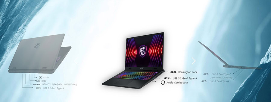 MSI SWORD 16 HX B14VFKG-875XTR Laptop h20