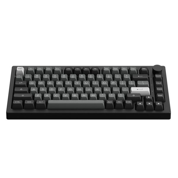 Akko 5075bp Black Silver V3 Cream Blue Switch Rgb Hotswap Mekanik Kablosuz Gaming Klavye F2