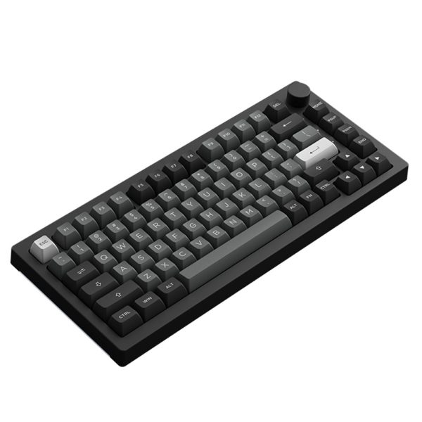 Akko 5075bp Black Silver V3 Cream Blue Switch Rgb Hotswap Mekanik Kablosuz Gaming Klavye F4