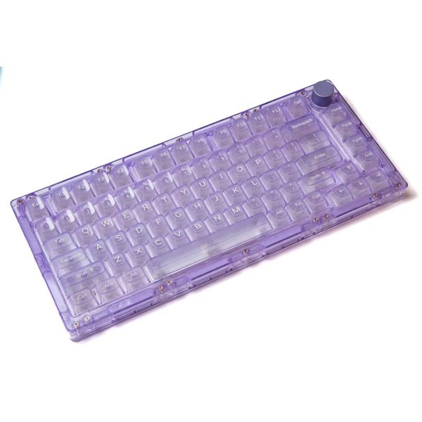 Akko Monsgeek Ice75 Clear Purple Rgb Kablosuz Hotswap Mekanik Gaming Klavye 3