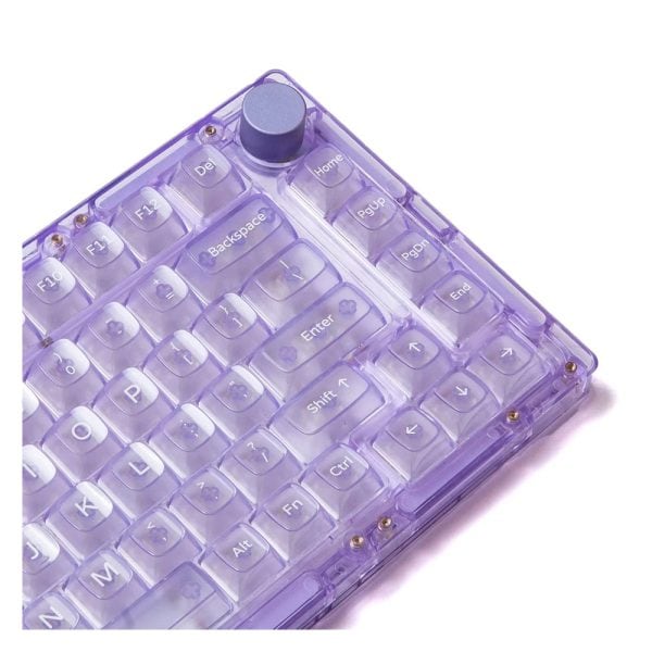 Akko Monsgeek Ice75 Clear Purple Rgb Kablosuz Hotswap Mekanik Gaming Klavye 4