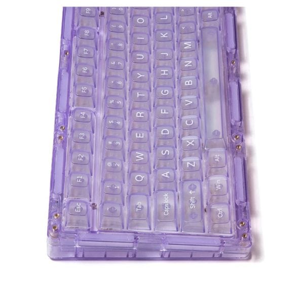 Akko Monsgeek Ice75 Clear Purple Rgb Kablosuz Hotswap Mekanik Gaming Klavye 6