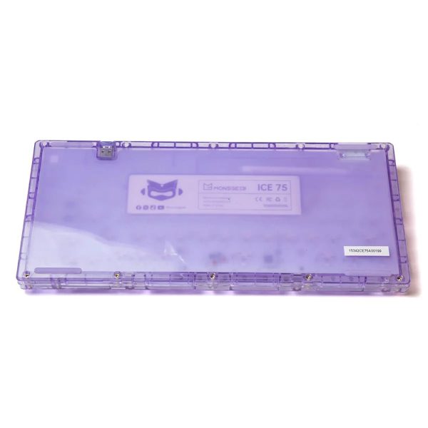 Akko Monsgeek Ice75 Clear Purple Rgb Kablosuz Hotswap Mekanik Gaming Klavye 7