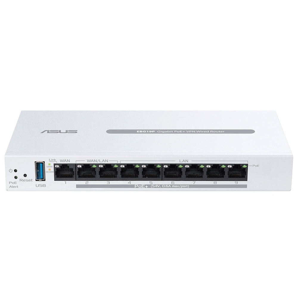 Asus Expertwifi Ebg19p Gigabit Poe Vpn Wired Router 1