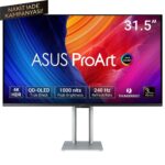 ASUS ProArt PA32UCDM 31.5 inç 240Hz 0.1ms 4K UHD Adaptive Sync QD-OLED Pivot Monitör