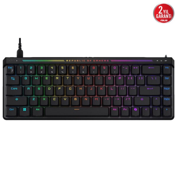 Asus Rog Falchion Ace Hfx Rog Hfx Manyetik Switch Rgb Türkçe Mekanik Gaming Klavye 2