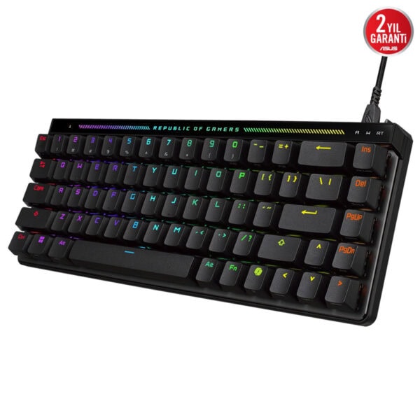 Asus Rog Falchion Ace Hfx Rog Hfx Manyetik Switch Rgb Türkçe Mekanik Gaming Klavye 3