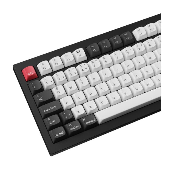 Keychron Q1 Hall Effect U Rgb Nebula Switch Kablosuz Turkce Mekanik Siyah Beyaz Gaming Klavye 5