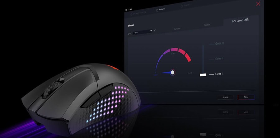 MSI Clutch GM51 Lightweight RGB Kablosuz Mouse h12
