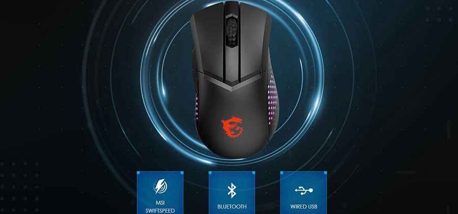 MSI Clutch GM51 Lightweight RGB Kablosuz Mouse h10