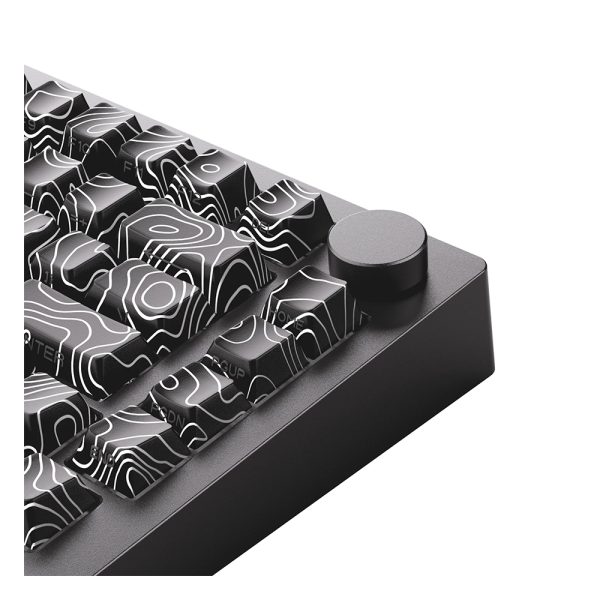 Akko Monsgeek M1 V5 Contour Lines Black Rgb Kablosuz Hotswap Mekanik Gaming Klavye 5