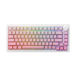 AKKO MONSGEEK M1W V3 HE-SP Silver Gradiant Hall Effect Manyetik Switch RGB Kablosuz Hotswap Gaming Klavye
