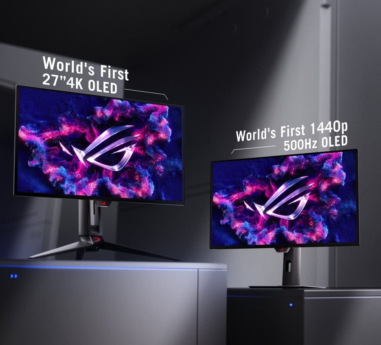 Asus Republic Of Gamers Swift Oled Pg27ucdm Ve Strix Oled Xg27aqdpg Oyuncu Monitorlerini Duyurdu 2