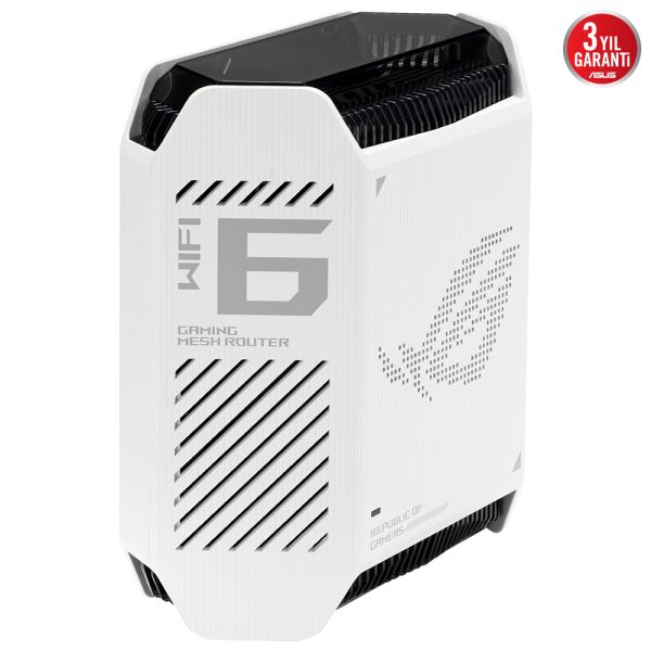 Asus Rog Rapture Gt6 Ax10000 Tri Band Wifi6 Gaming Mesh Sistemi Beyaz Ikili Paket 14