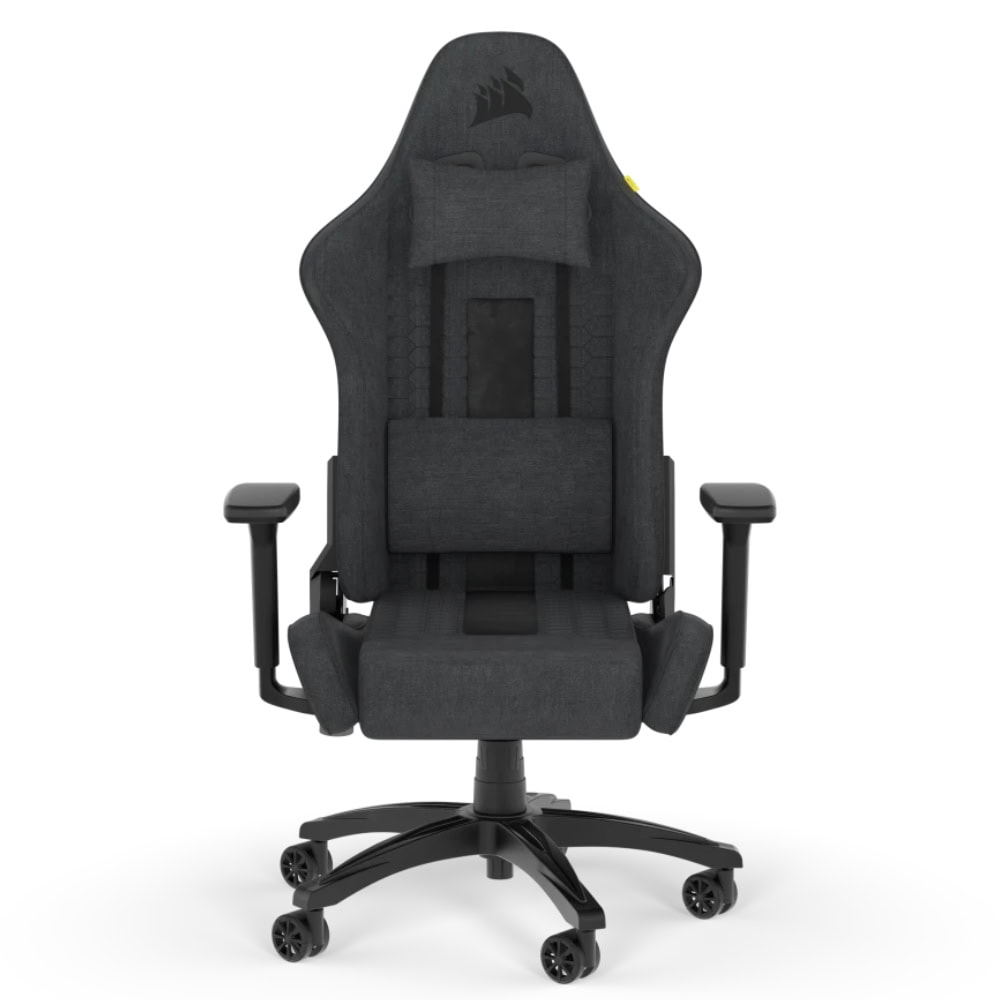 Corsair Tc100 Relaxed Fabric Siyah Gri Oyuncu Koltugu Cf 9010052 Ww 1