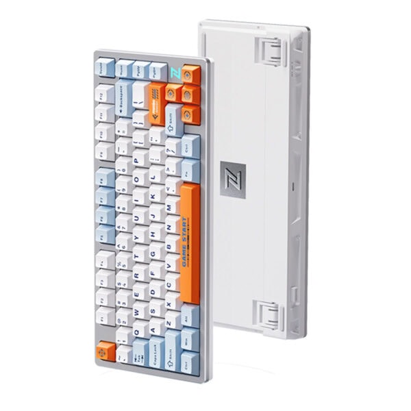 Mchose Z75s Snow Tiger Switch Rgb Kablosuz Hotswap Turuncu Mavi Mekanik Gaming Klavye (mc Z75s 7) 2