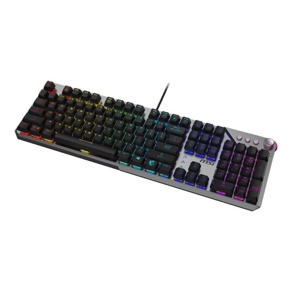 Msi Strike 600 Kailh Midnight Pro Silent Tactile Switch Rgb Hotswap Mekanik Gaming Klavye 3